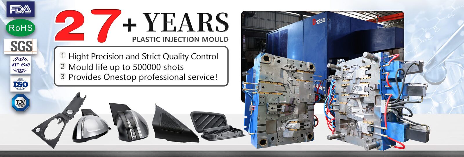 quality Plastic Injection Molding Parts factory