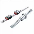 Aluminum KR60 CNC Machining Parts Manual Linear Guides 300mm Ball Screw SFU1605 Sliding Table With Hand Wheel