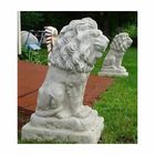 Precast Garden Decoration Cement Concrete Statues Plastic Animal Lion Status Mold