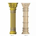 ABS Plastic Concrete Square 50cm X 50cm Roman Pillar Chapiter Mould