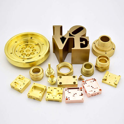 OEM Customized Precision Turning Milling Components Industrial Mechanical Products 4 Axis CNC Brass Machining