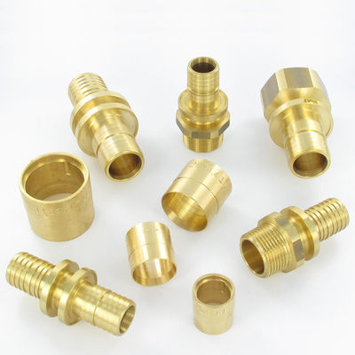 OEM Customized Precision Turning Milling Components Industrial Mechanical Products 4 Axis CNC Brass Machining