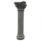 Durable Rapid Prototype Tooling Plastic Round Capital Roman Pillar Concrete Column Mold