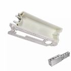 ODM ABS Plastic Injection Molded Housing Part White Color