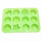 Nonstick Toolmaking Services 6 Holes Half Ball Sphere Silicon Chocolate Jelly Pudding Mold Baking Tools