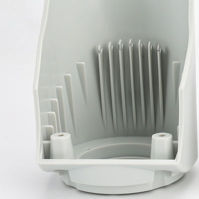Custom Logo Plastic Injection Molded Parts for Electronics in White Color