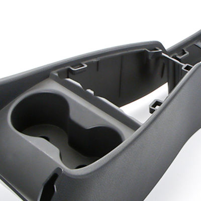 Automotive Plastic Injection Molded Molding Part with Textured Surface Finish in Black