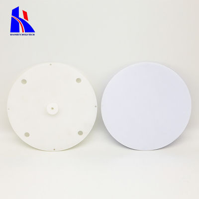 POM Material CNC Machining Milling Parts White Color Glossy Surface