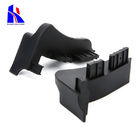 Black TPE Plastic Injection Molding Parts In 80A Shore Hardness