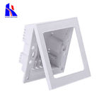 Precision vacuum casting plastic parts PP ABS White Silk Screen