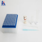 Polished Plastic Injection Molding Parts Medical Grade PP Material Blue Color