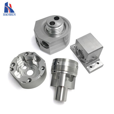 Precision 5 Axis CNC Milling Parts Machining Metal Block Machined Anodized Aluminum Parts