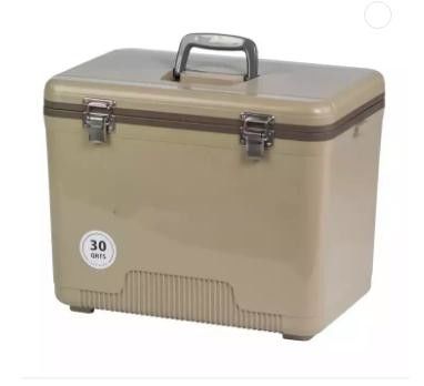 30L Plastic Camping Use Cooler Box Transport Cooler Insulated Portable Ice Chest Coolers For Injection Molding