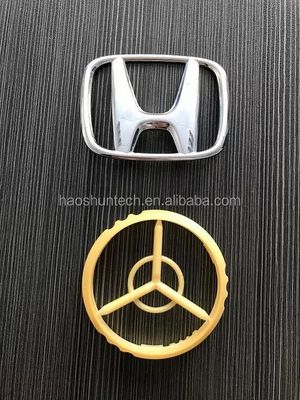 Customized  Plastic Mould Tooling Prototype Manufacturer And Injection Shaping Molding Parts Of Car Brand Logo ABS