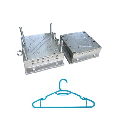 Customize Plastic Hanger Injection Mold With Hot Cold Runner