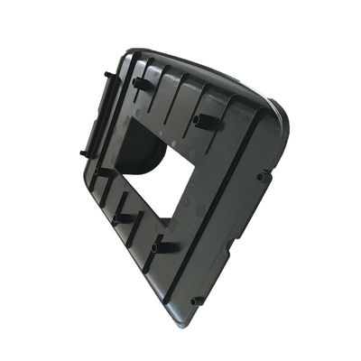 PC ABS Material Molded Injection Plastic Parts With Black Color