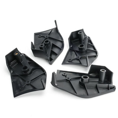 Black Color Injection Molding Parts in ABS Nylon Polishing Finish for Various Applications