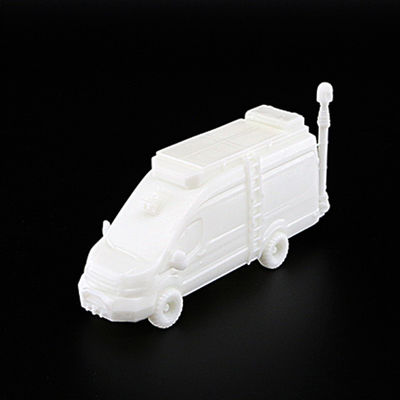 ABS Resin SLA 3D Printed Service White Color Smooth Surface