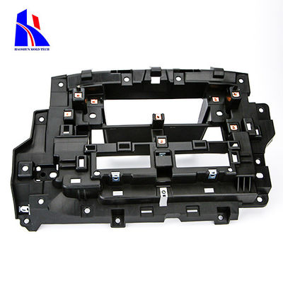 Single Cavity ABS Plastic Molded Shell Housing With Inserts Injection Tool Molding Service