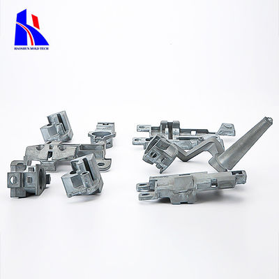 Customized 7075 Aluminum Die Casting Parts Heat Treatment Silver Plating