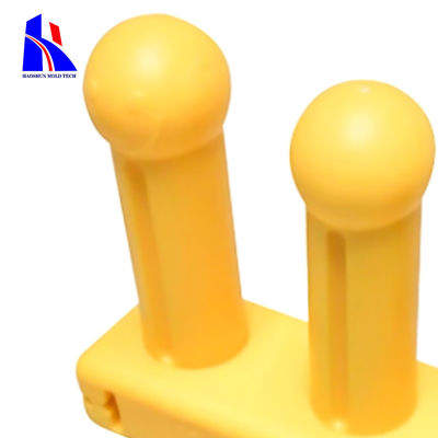 Yellow Gas Assisted Injection Moulding , PP Film Gate Injection Molding