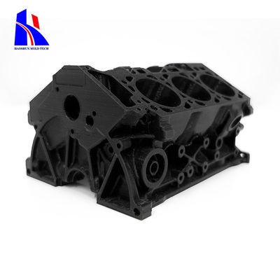 Customized PE PC Plastic Foam Molding , Black Rapid Prototyping Parts 0.01mm Precision