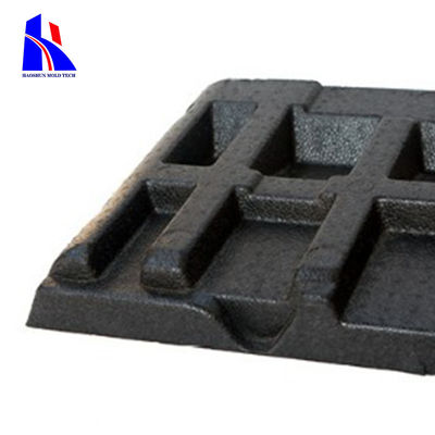Customized PP Structural Foam Injection Moulding  Valve Gate Injection Molding Satin Bead Blast