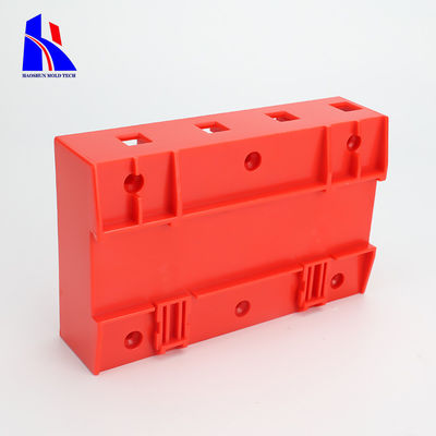 Red Medical Plastic Injection Molding Parts Nylon 11 2316 Steel